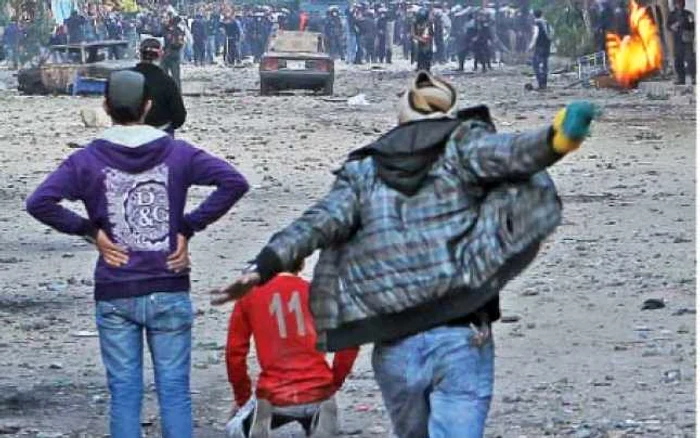 Străzile arată ca în timpul Intifadei