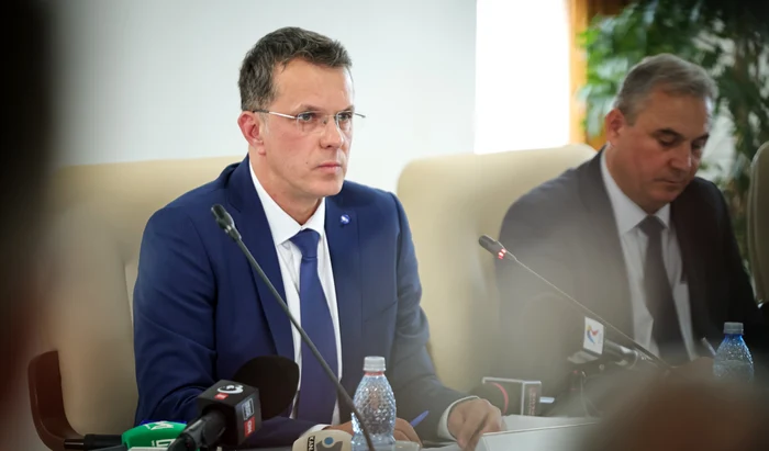 Ministrul Apărării, Ionuț Moșteanu, a vorbit despre riscul unui război FOTO: Mediafax