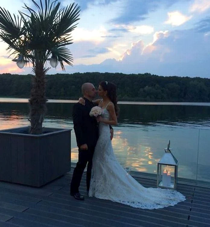 Irina Mohora şi soţul ei Marius BadeaFoto: arhiva personală