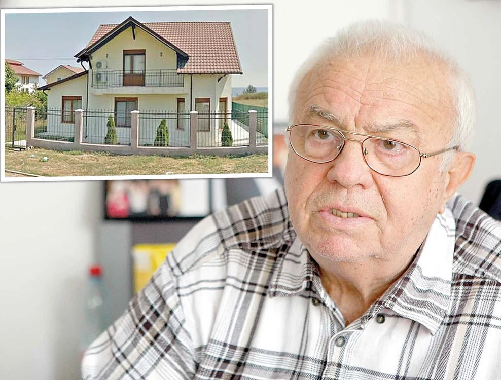 Aceasta este  vila pe care Arşinel  o are la 2 Mai