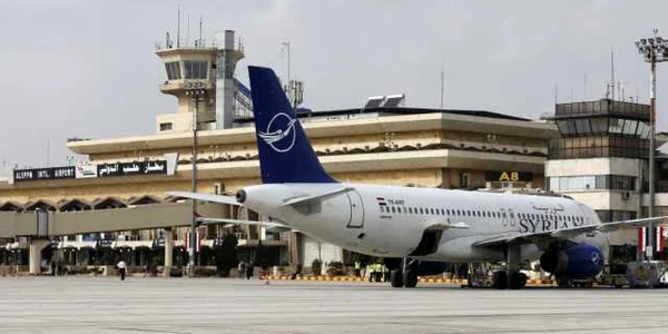 Prima aeronavă cu civili a aterizat la Alep după opt ani FOTO AFP