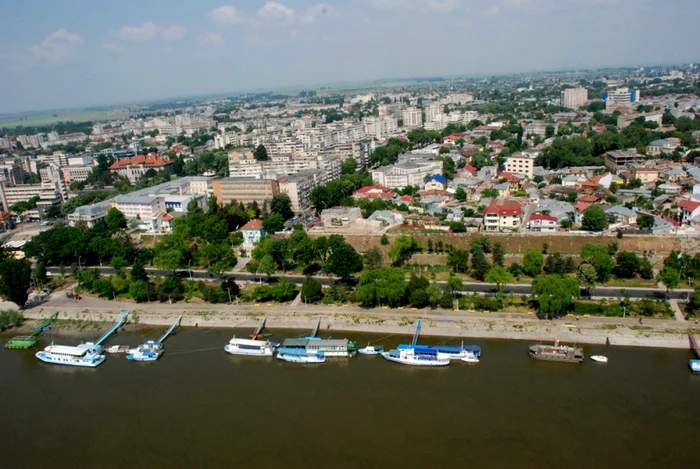 Brăila, vedere dinspre Dunăre FOTO Florentin Coman