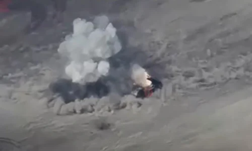 lansator de rachete Rusia distrus, captura video jpg