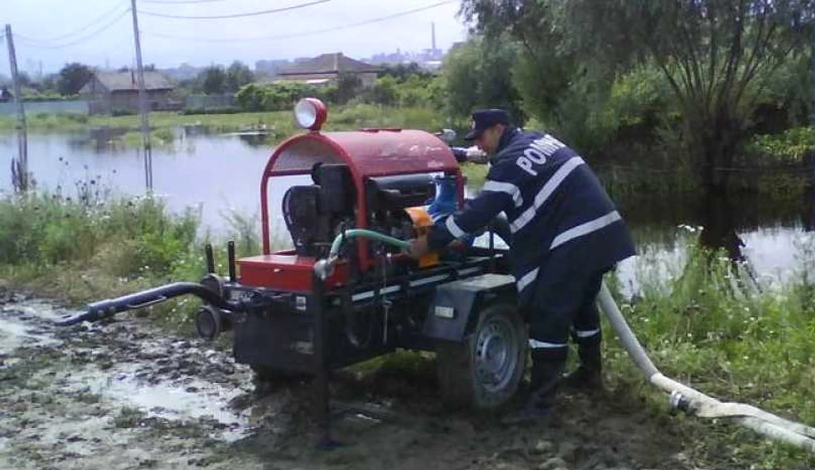 Inundații în Tulcea FOTO: ISU, Arhivă