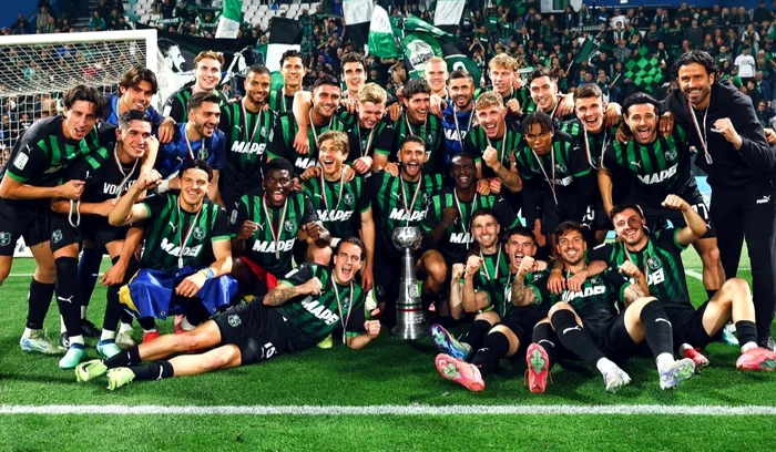 US Sassuolo, din nou în primul eșalon italian (FOTO: Facebook)