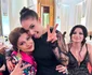 Maria Buză, Antonia Scutaru și Delia Mihai la nunta lui Valeriu Gheorghiță cu Monica Bârlădeanu. FOTO: Instagram