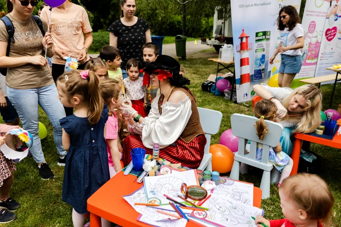 Ateliere pentru copii la „Picnic în Familie”