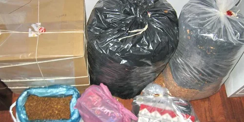 Ţigari de contrabandă ridicate de la locuinţele contrabandiştilor