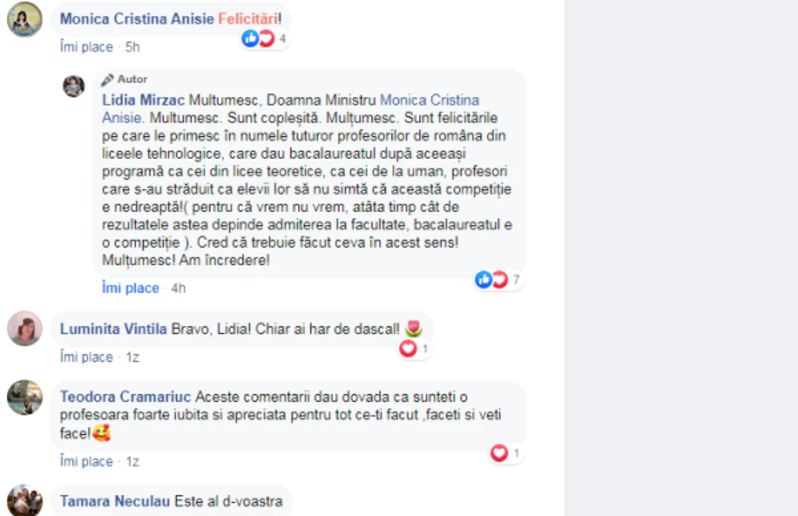 profesoara de la campulung