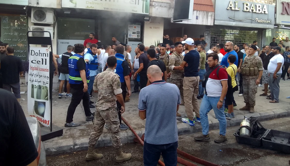 Explozii în Liban. Sursa: AFP