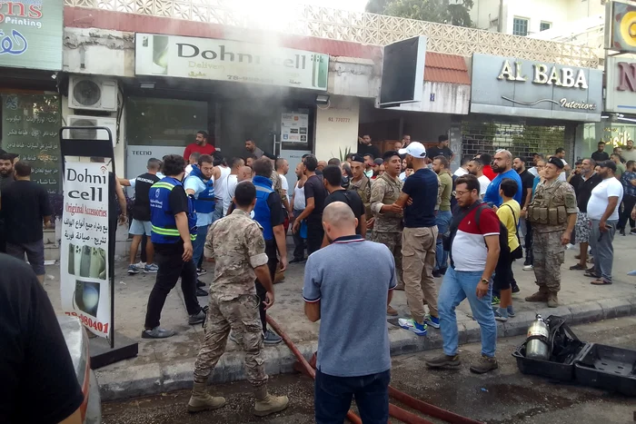 Mii de dispozitive au explodat simultan în Liban şi Siria în luna septembrie. Foto: AFP