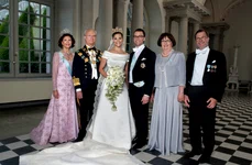 Olle Westling și Ewa Westling, părinții lui Daniel Westling la nunta cu Prințesa Victoria a Suediei   GettyImages 102233294 jpg