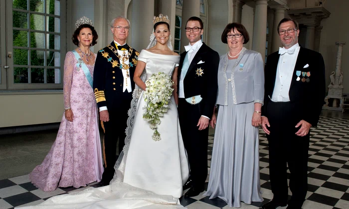 Olle Westling și Ewa Westling, părinții lui Daniel Westling la nunta cu Prințesa Victoria a Suediei   GettyImages 102233294 jpg