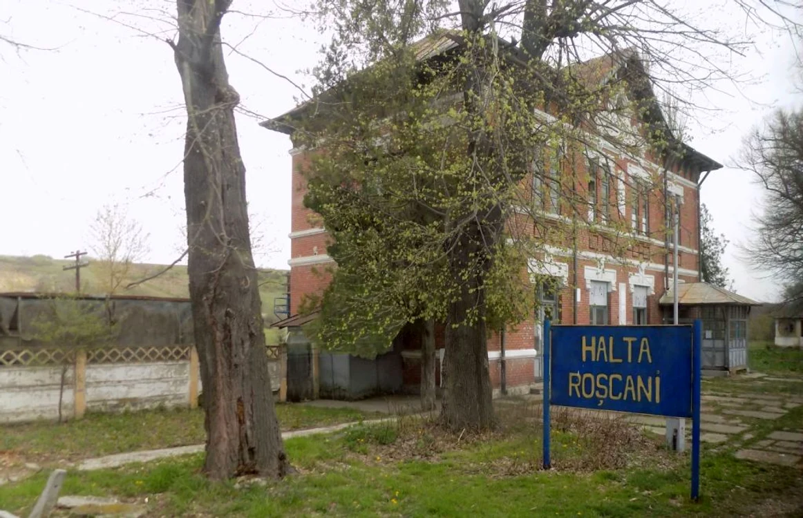 Gara Baneasa/Roşcani judeţul Galaţi FOTO Costel Crangan