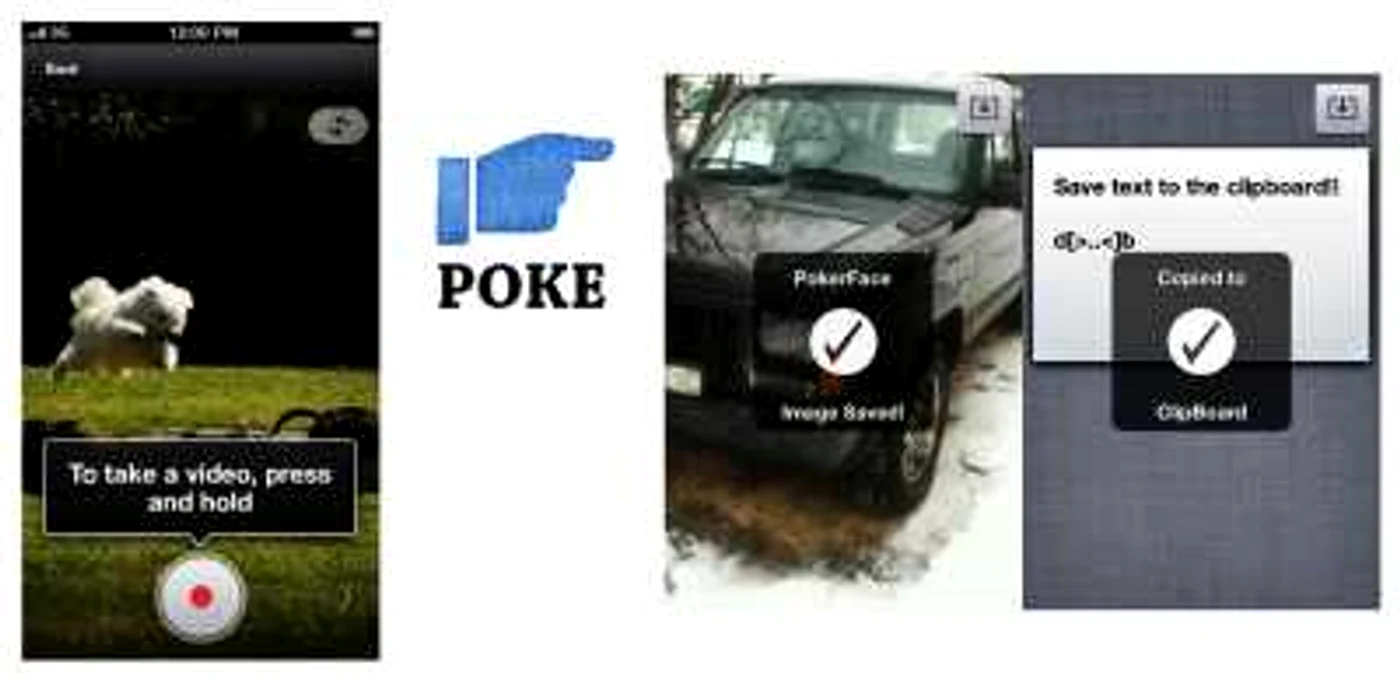 Pozele sau mesajele primite prin Poke pot fi salvate pe dispozitiv prin PokerFace. FOTO Adevărul