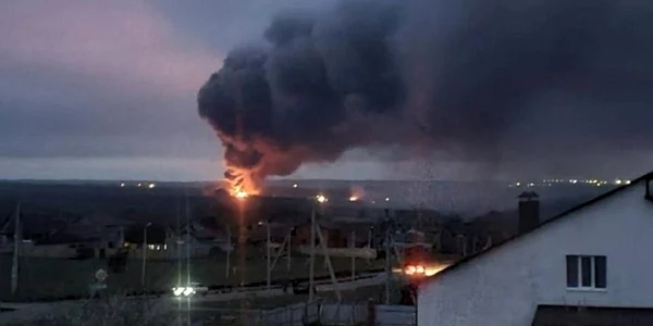 explozie depozit munitie Timonovo Belgorod Foto via babel.ua