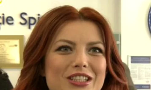 Elena Gheorghe a devenit mătuşă în această dimineaţă (captură: Acasă TV) jpeg