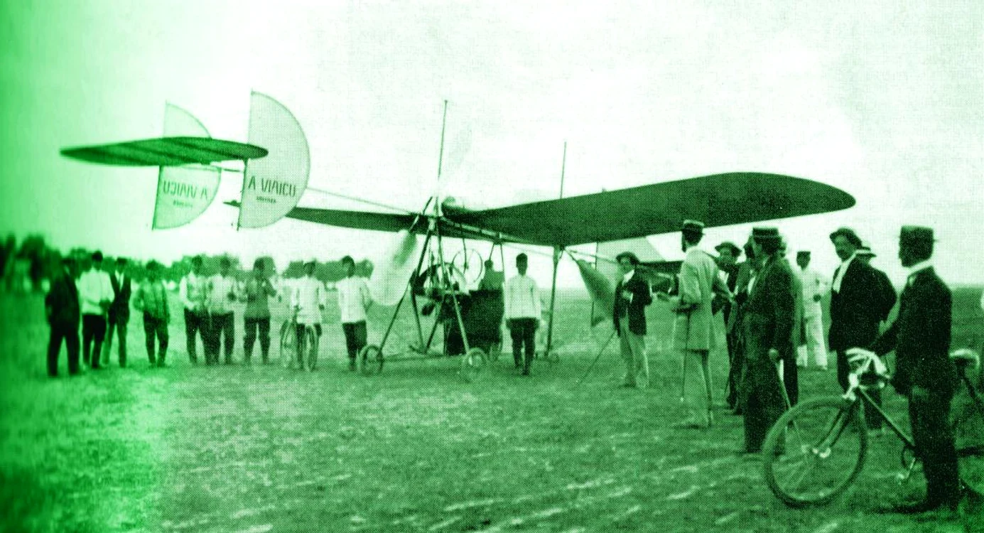 7 Aeroplanul Vlaicu I pregatit pentru o incercare in zbor jpg jpeg