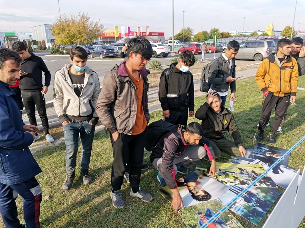 Afgan parc din Timişoara FOTO Ş.Both