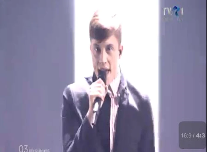 Loïc Nottet la Eurovision 2015, semifinala 1