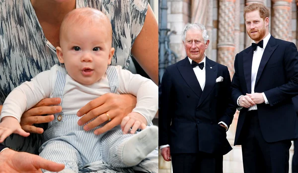 Prințul Harry cu Regele Charles și Prințul Archie  foto   GettyImages jpg