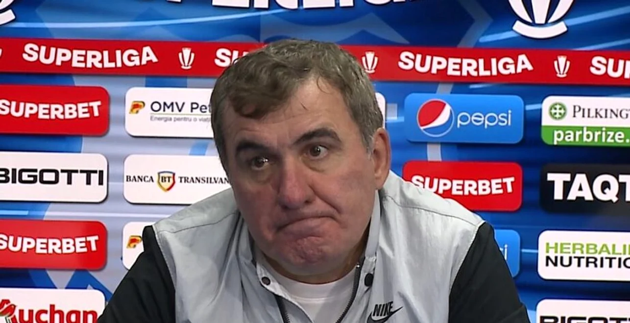 Gică Hagi nu reușește să ducă Farul în grupele Conference League. Foto Sportpictures 
