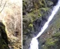Canionul de Cascade Vultureasa din Munţii Căpăţânii - Vâlcea - salvamontişti în căutarea unor urme în cazul abandonării unor echipamente montane Foto Adevărul credit Salvamont Vâlcea