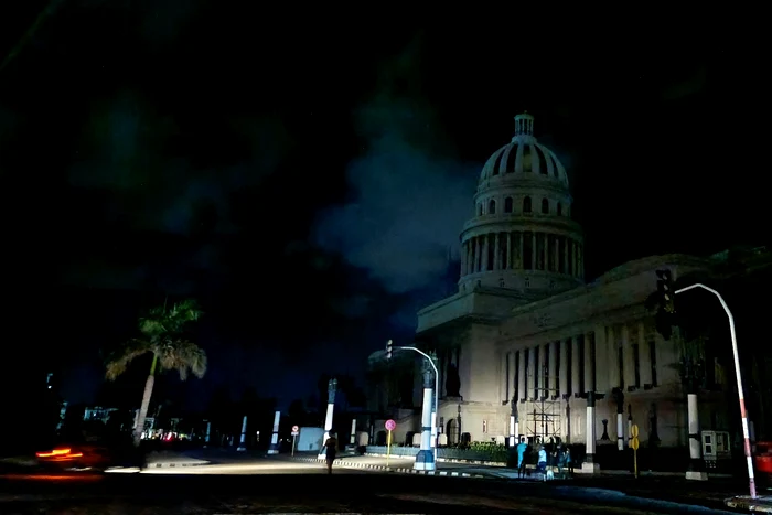 Cuba a suferit pene de curent consecutive FOTO EPA-EFE