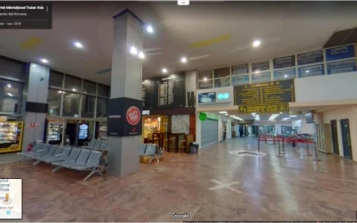 Aeroportul Timişoara poate vizitat printr-un tur virtual cu ajutorul aplicaţiei Google Maps Indoor