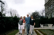 Jacques Chirac with family jpeg