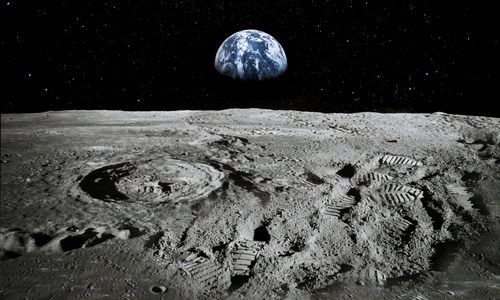 Singurul om inmormantat pe Luna  Sursa foto shutterstock 1454730908 jpg