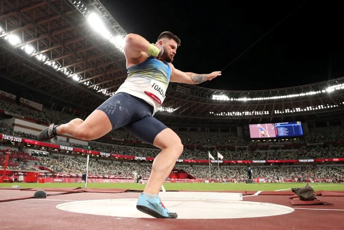 Rareș Toader e recordmenul României la aruncarea greutățiiFoto: Guliver/ GettyImages
