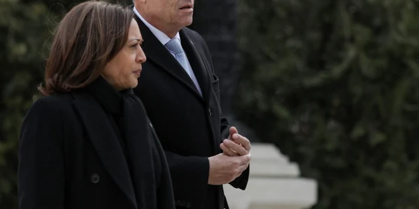 Vicepresedinte Statele Unite ale Americii Kamala Harris Klaus Iohannis Cotroceni 11 martie 2022 FOTO Inquam Photos / Octav Ganea