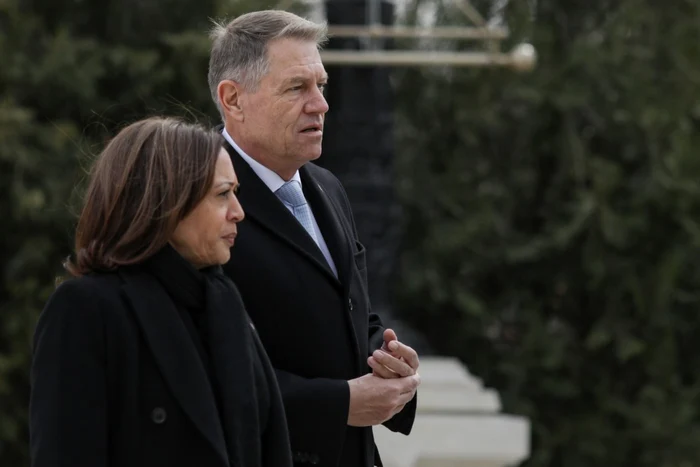Vicepresedinte Statele Unite ale Americii Kamala Harris Klaus Iohannis FOTO Inquam Photos / Octav Ganea