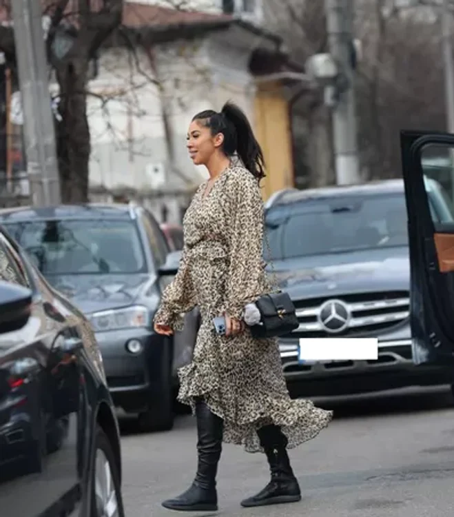 Raluca Pastramă este gravidă în şase luni foto: Cancan.ro