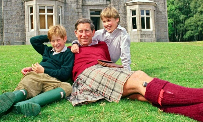 Prinții Charles, Harry și William jpg