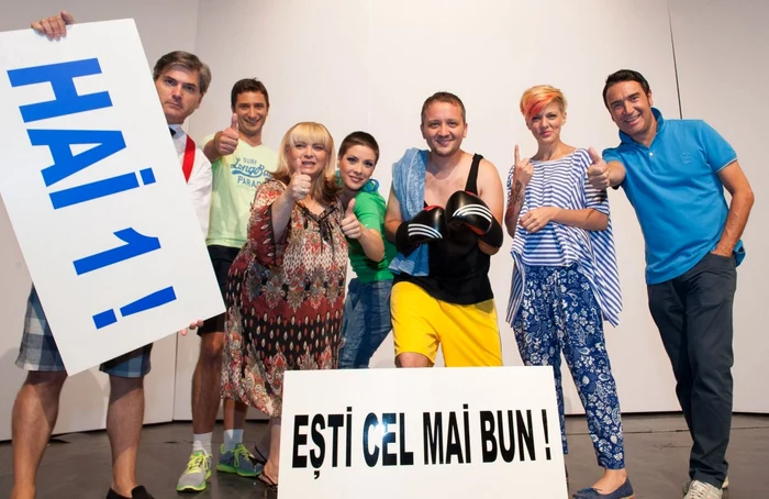 Vedetele TVR intră într-o „luptă“ estivală FOTO TVR