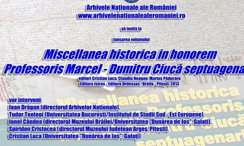 Lansare de carte la Arhivele Naţionale jpeg
