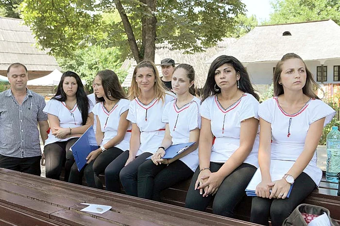 Fetele venite de la Penitenciarul Craiova  au fost singurele reprezentante ale sexului slab