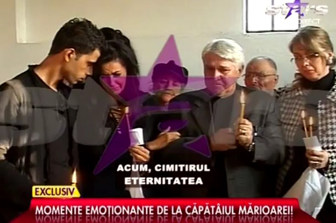 Înmormantare Marioara Zăvoranu. Oana, alături de iubitul Alex şi de familia mamei ei, la priveghi