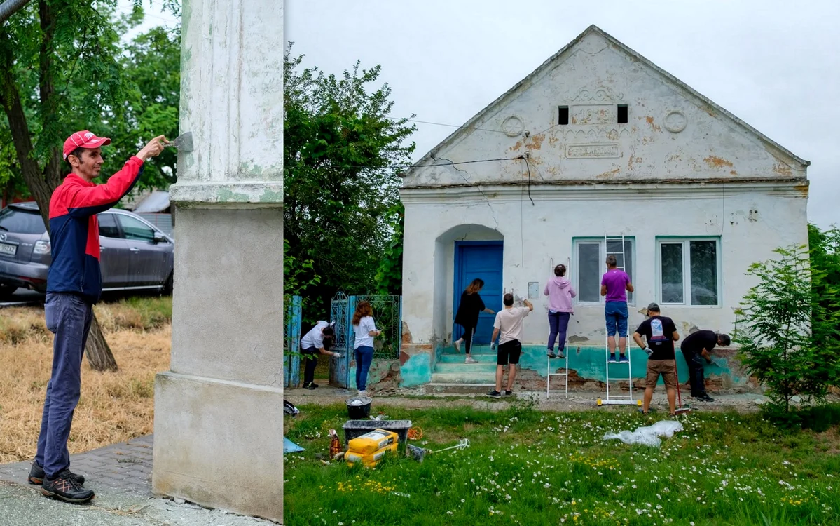 Color the Village. Sursa Acasă în Banat. Facebook