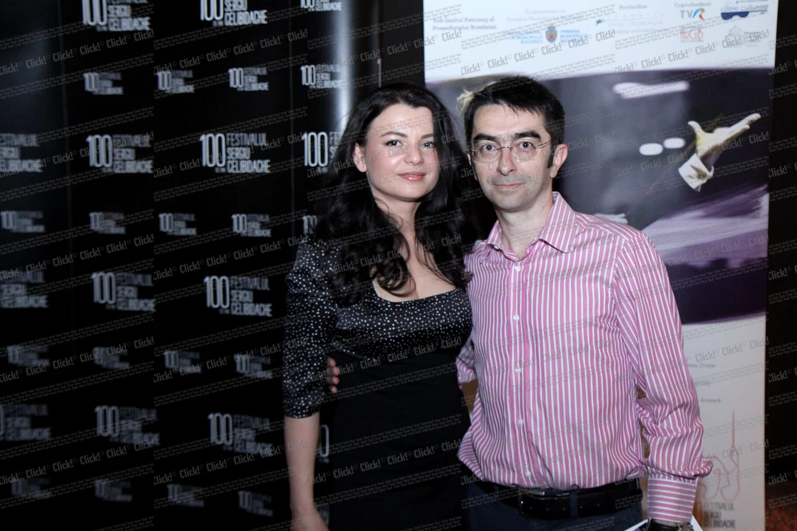 
    Mihai Găinuşă şi soţia lui, Ioana  
