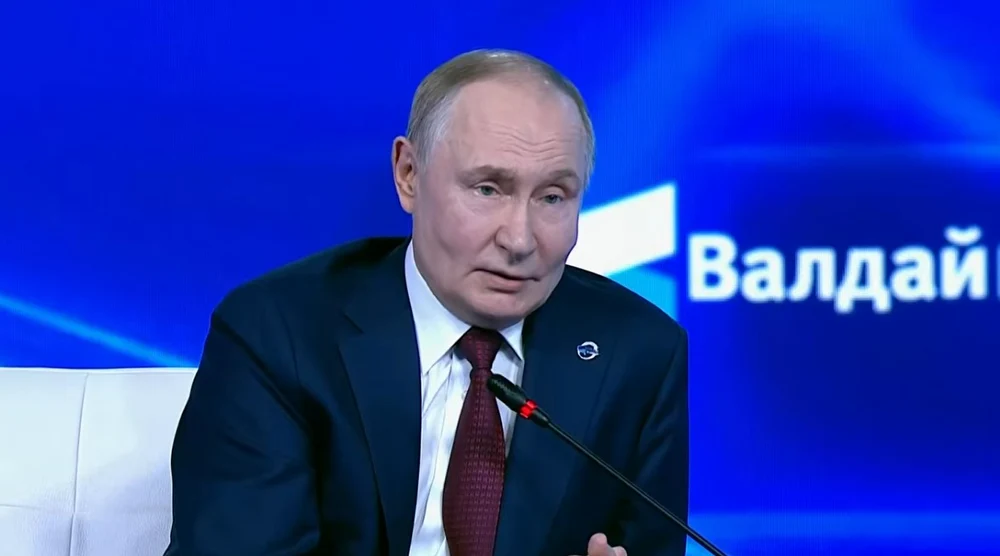 „Rusia nu va ataca NATO”. Vladimir Putin critică „elitele conducătoare” în discursul de la Valdai. „Repetă aceste prostii”
