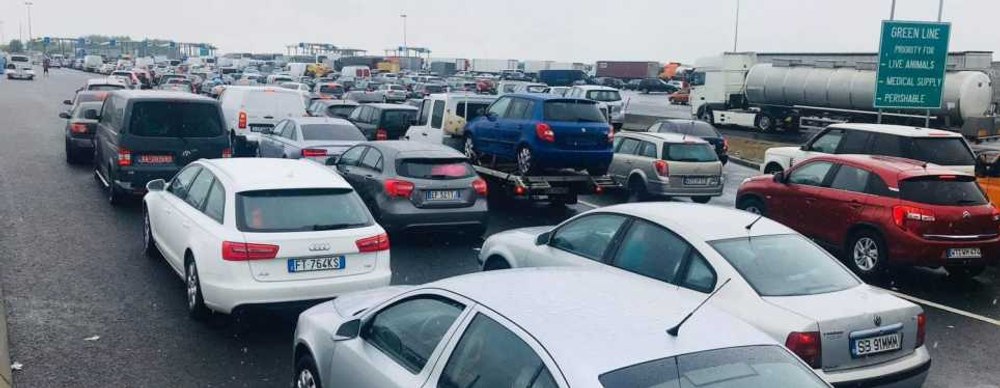 Trafic-record la granițele României. 12 august 2023, cea mai aglomerată zi, cu aproximativ 600.000 de persoane