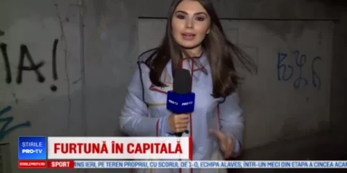 furtuna in capitala stiri foto captura stirile pro tv