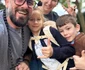Matilda, fiica Luizei și a lui Cătălin Zmărăndescu, sărbătorită la un parc de distracții din Balotești foto: arhiva personală