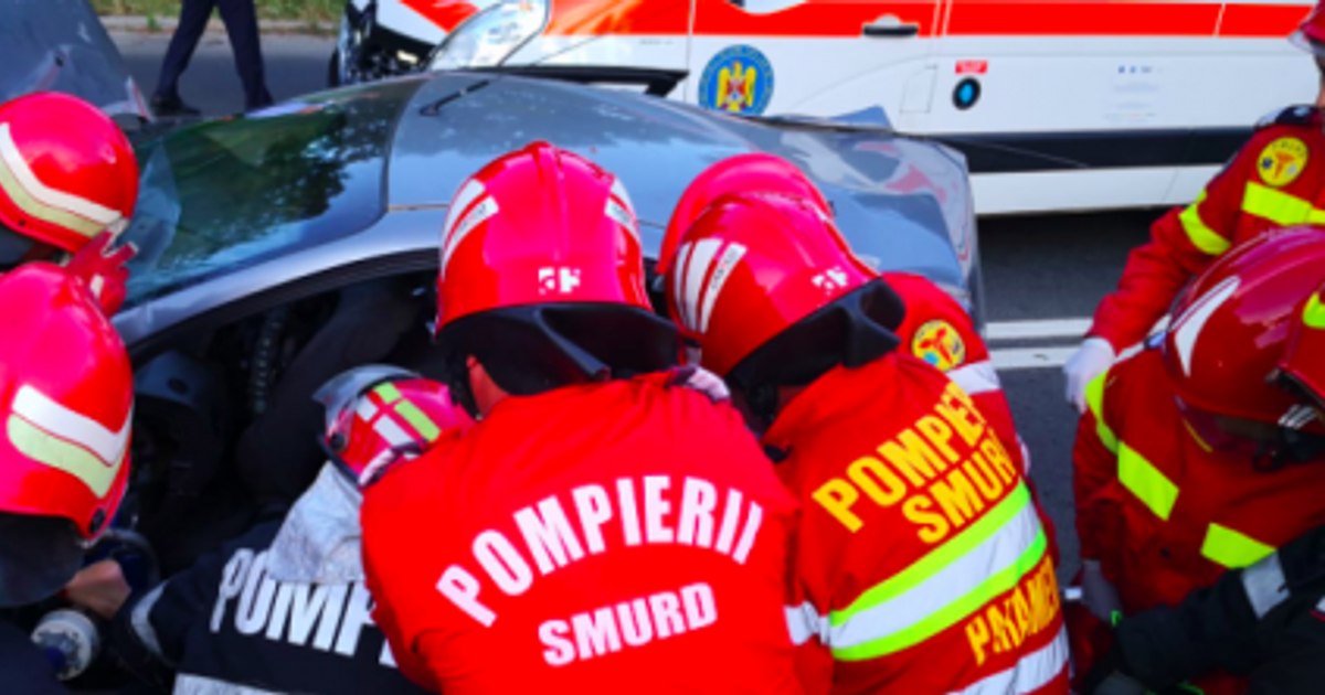 Accident grav pe Autostrada București - Pitești: 6 victime