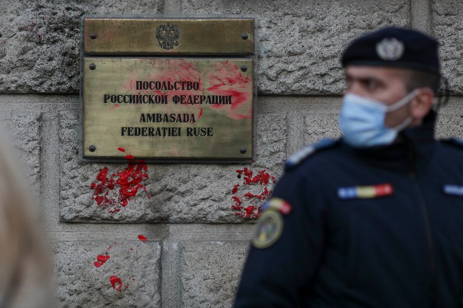 Ambasada Rusiei la București, declarații halucinante: „Kievul își folosește personalul militar rănit ca donatori de organe“