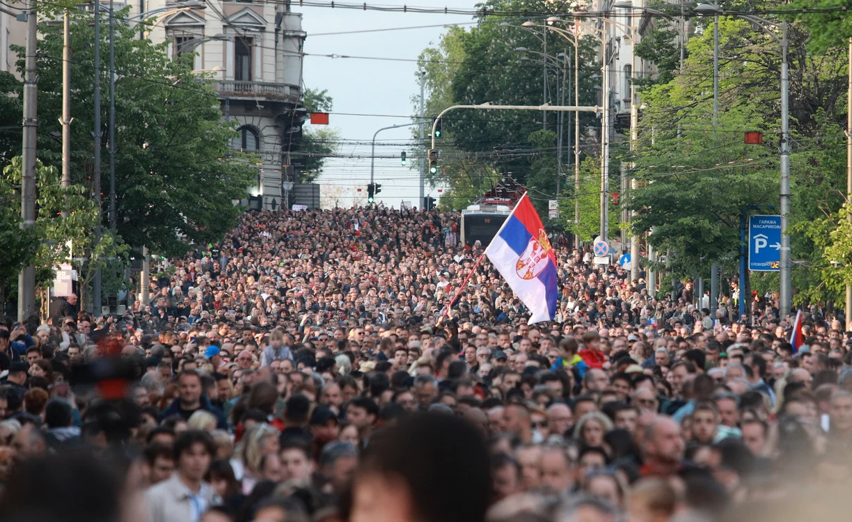 Spionii lui Putin acuză UE că pregătește un „Maidan” în Serbia FOTO: Profimedia