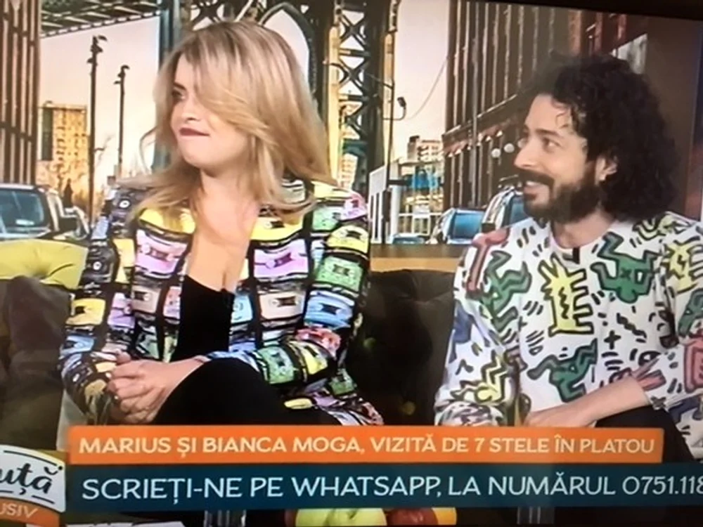 Marius Moga și Bianca Lăpuștefoto: arhivă personală